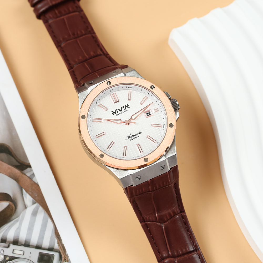 Đồng hồ MVW Hồn Việt 43 mm Nam MLA086-04-HV