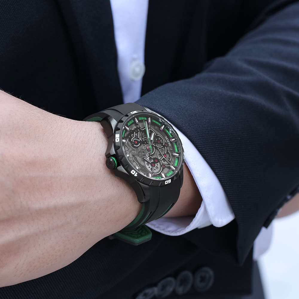 Đồng hồ MVW Galaxy 43 mm Nam MSCA001-01-S1