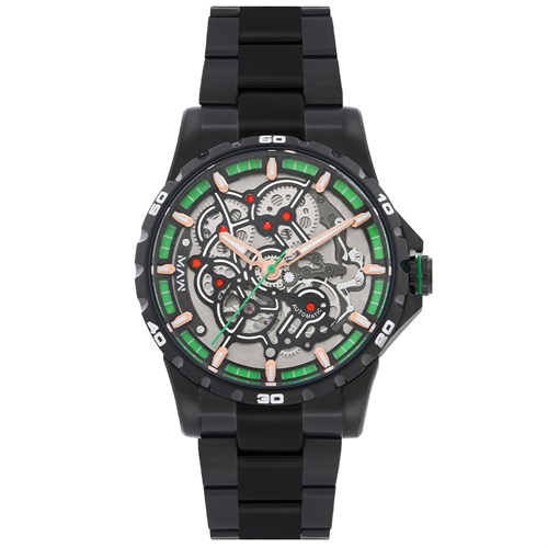 Đồng hồ MVW Galaxy 43 mm Nam MSA091-01-S1 Màu Đen