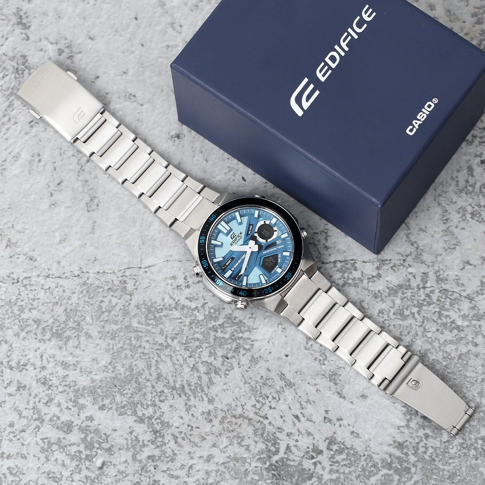 Đồng hồ Edifice Casio 46.9 mm Nam EFV-C110D-2BDF