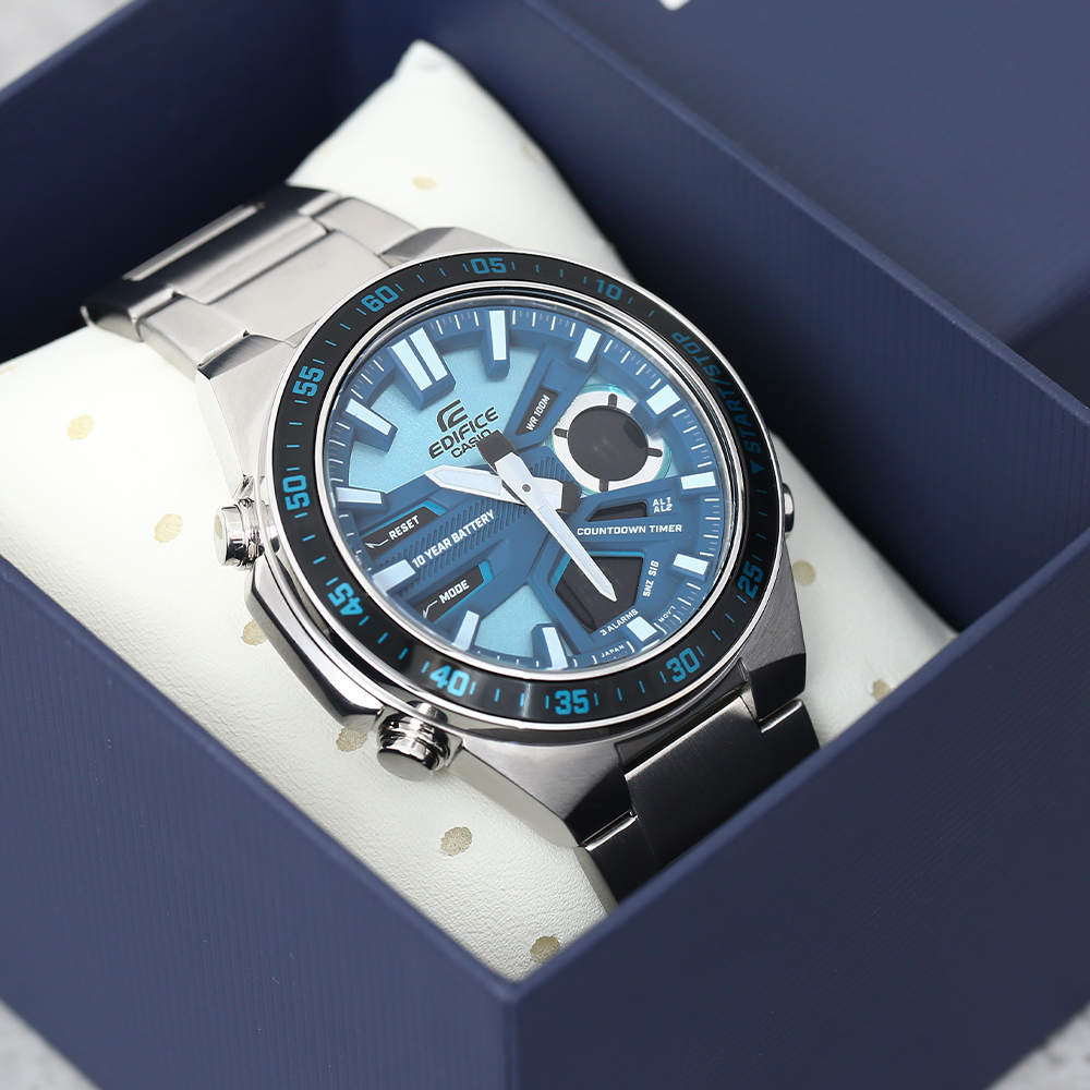 Đồng hồ Edifice Casio 46.9 mm Nam EFV-C110D-2BDF