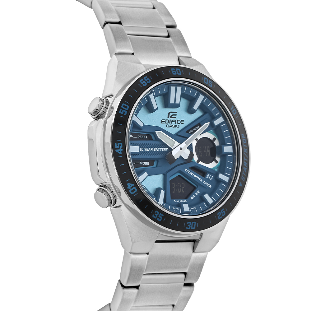 Đồng hồ Edifice Casio 46.9 mm Nam EFV-C110D-2BDF Màu Bạc