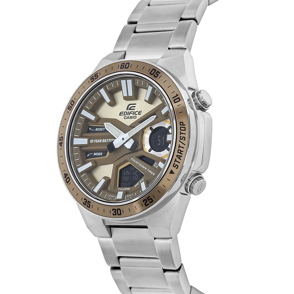 Đồng hồ Edifice Casio 46.9 mm Nam EFV-C110D-5ADF Màu Bạc