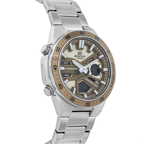 Đồng hồ Edifice Casio 46.9 mm Nam EFV-C110D-5ADF Màu Bạc