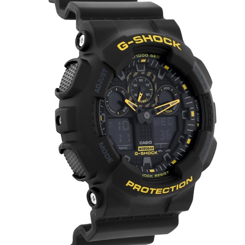 Đồng hồ G-Shock 51.2 mm Nam GA-100CY-1ADR Màu Đen