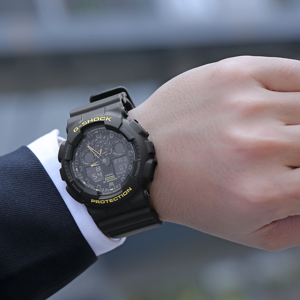 Đồng hồ G-Shock 51.2 mm Nam GA-100CY-1ADR