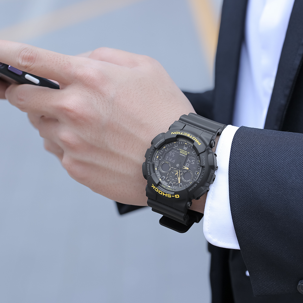 Đồng hồ G-Shock 51.2 mm Nam GA-100CY-1ADR