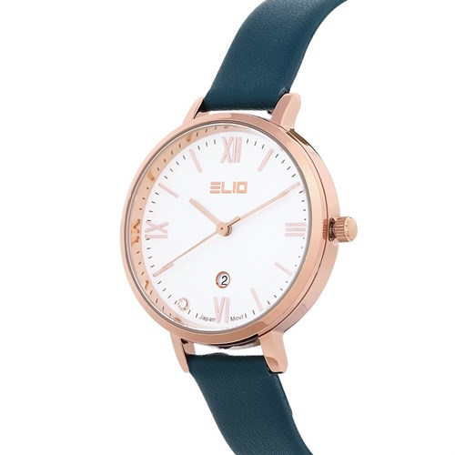 Set quà - Đồng hồ Elio 32 mm Nữ EL143-02 Màu Xanh