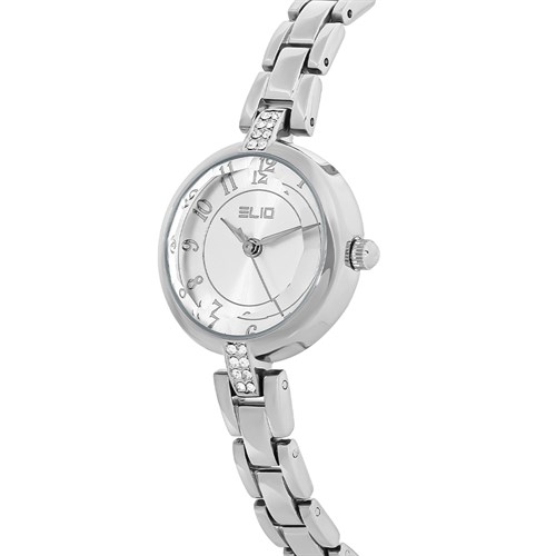 Set quà - Đồng hồ Elio 25 mm Nữ ES151-01 Màu Bạc