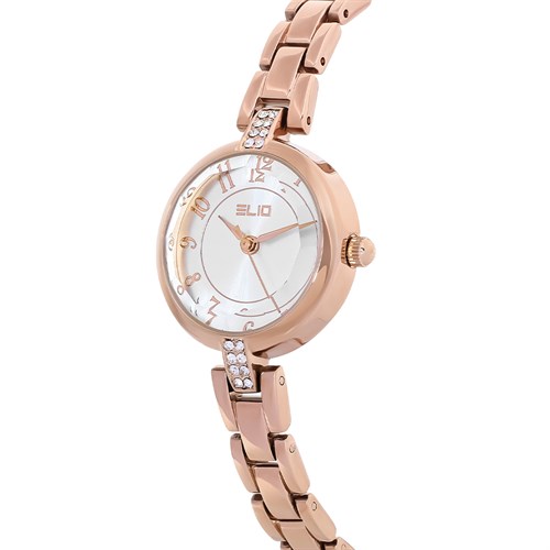 Set quà - Đồng hồ Elio 25 mm Nữ ES151-02 Màu Vàng Hồng