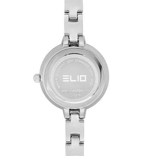 Set quà - Đồng hồ Elio 28 mm Nữ ES152-01 Màu Bạc