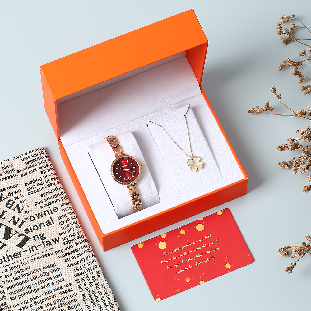 Set quà - Đồng hồ Elio 28 mm Nữ ES152-02