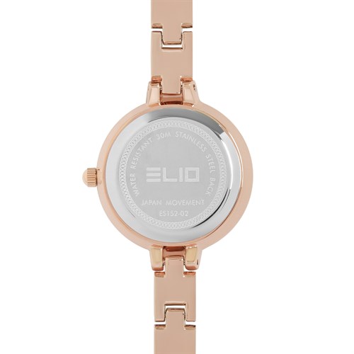 Set quà - Đồng hồ Elio 28 mm Nữ ES152-02 Màu Vàng Hồng