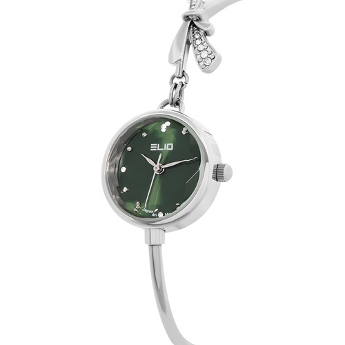 Set quà - Đồng hồ Elio 24 mm Nữ ES155-01 Màu Bạc