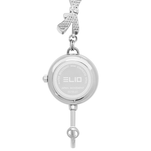 Set quà - Đồng hồ Elio 24 mm Nữ ES155-01 Màu Bạc