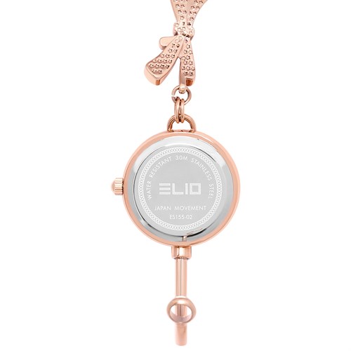 Set quà - Đồng hồ Elio 24 mm Nữ ES155-02 Màu Vàng Hồng