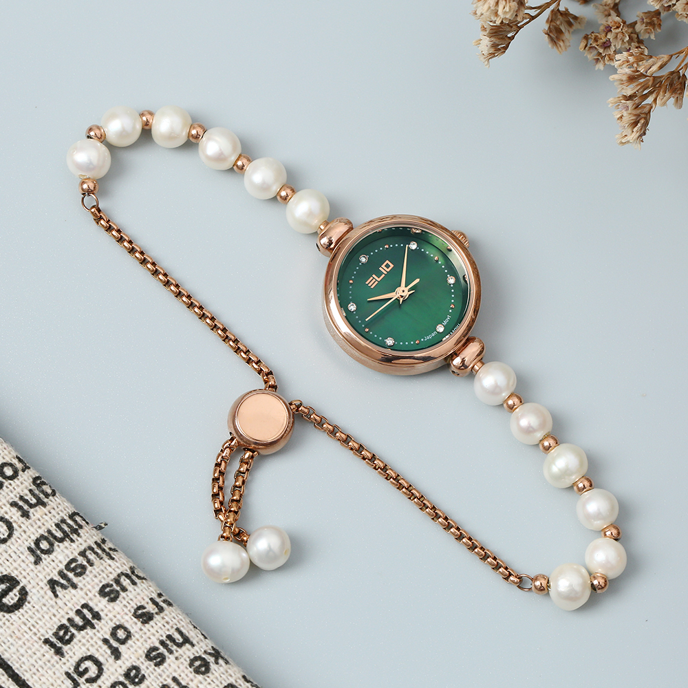 Set quà - Đồng hồ Elio 22.5 mm Nữ ES156-02