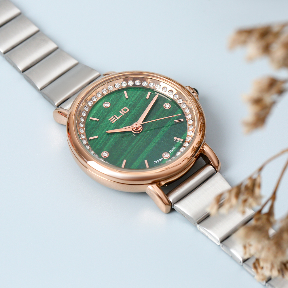 Set quà - Đồng hồ Elio 28 mm Nữ ES158-01