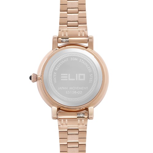 Set quà - Đồng hồ Elio 28 mm Nữ ES158-02 Màu Vàng Hồng