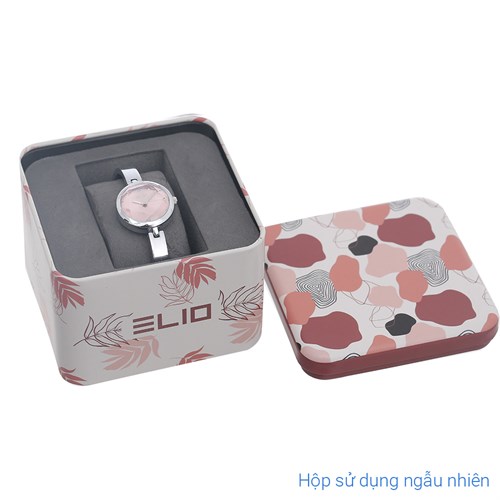 Set quà - Đồng hồ Elio 24 mm Nữ ES159-01 Màu Bạc