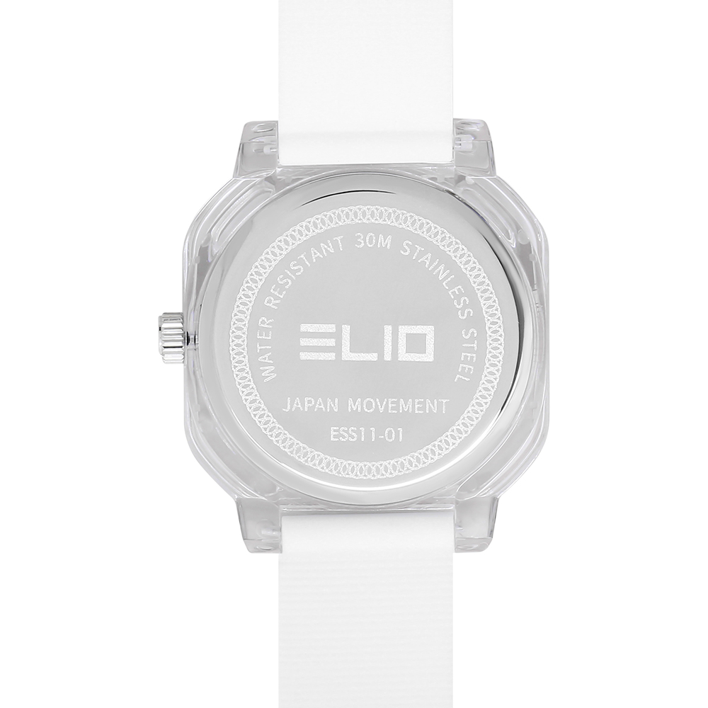 Đồng hồ Elio 38 mm Color Pop Unisex ESS11-01 Màu Trắng