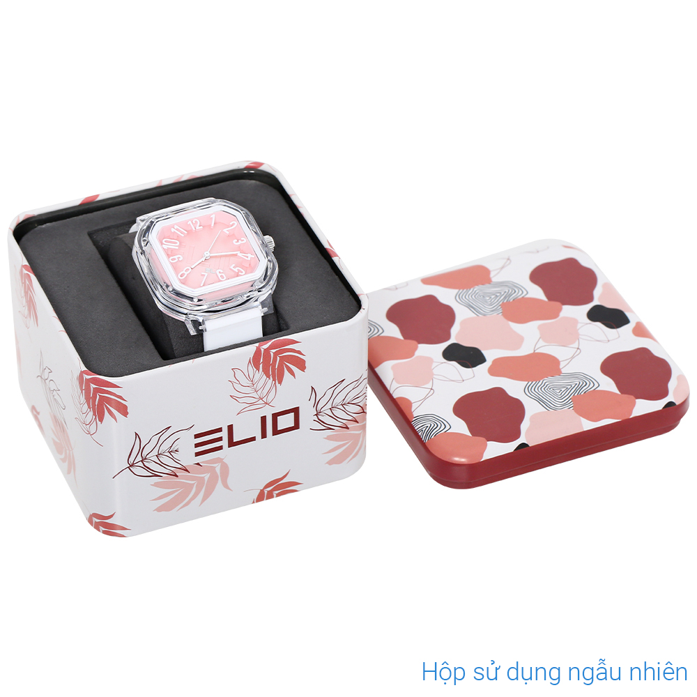 Đồng hồ Elio 38 mm Color Pop Unisex ESS11-01 Màu Trắng