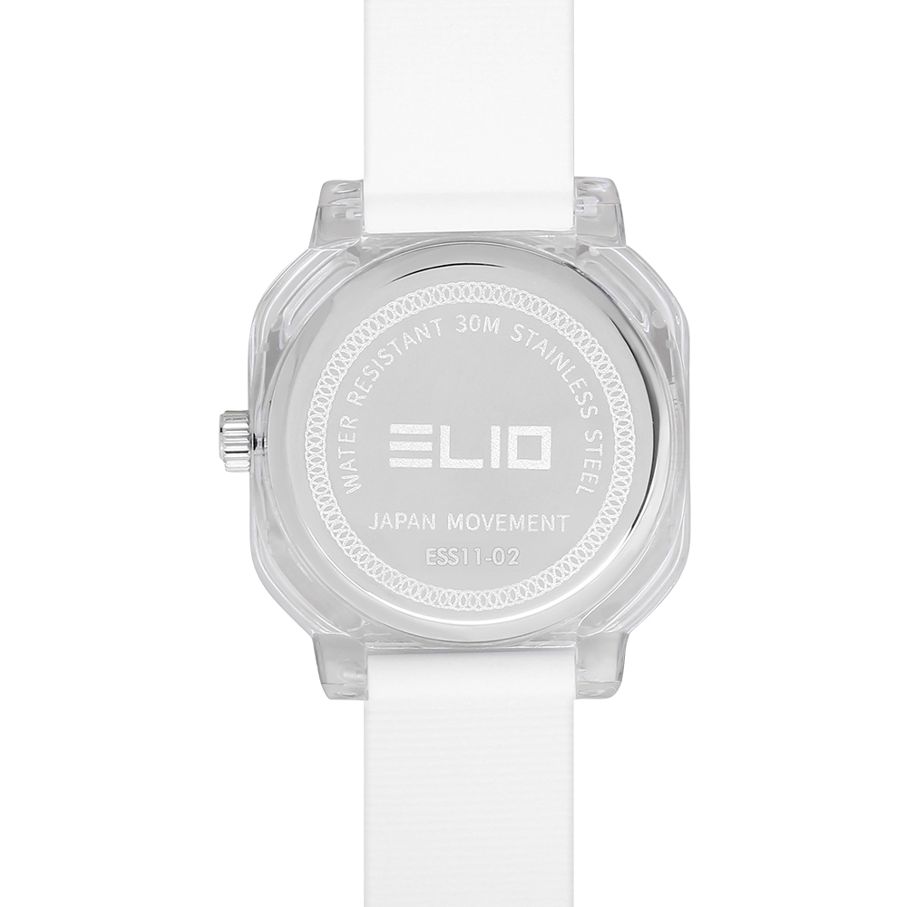 Đồng hồ Elio Color Pop 38 mm Unisex ESS11-02 Màu Trắng