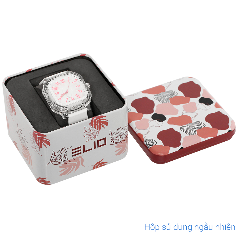 Đồng hồ Elio Color Pop 38 mm Unisex ESS11-02 Màu Trắng