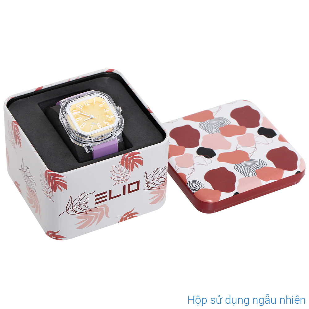 Đồng hồ Elio Color Pop 38 mm Unisex ESS11-03 Màu Tím