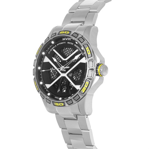 Đồng hồ MVW Galaxy 43 mm Nam MSA093-01-S2 Màu Bạc