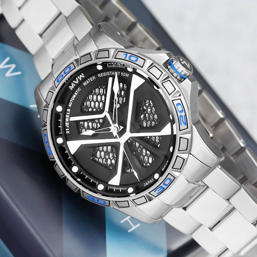 Đồng hồ MVW Galaxy 43 mm Nam MSA093-02-S2