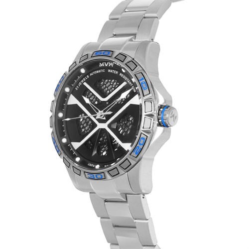 Đồng hồ MVW Galaxy 43 mm Nam MSA093-02-S2 Màu Bạc