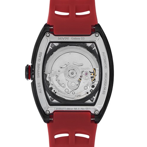 Đồng hồ MVW Galaxy 41.5 mm Nam MSCA002-04-S3 Màu Đỏ