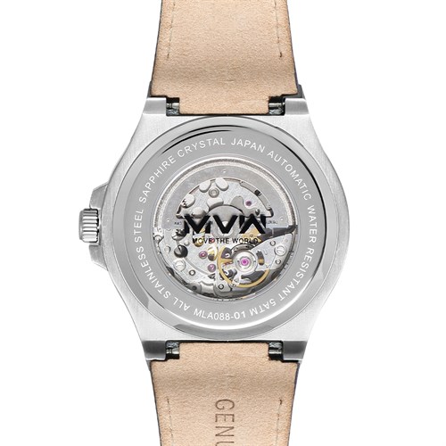 Đồng hồ MVW Galaxy 43 mm Nam MLA088-01 Màu Đen