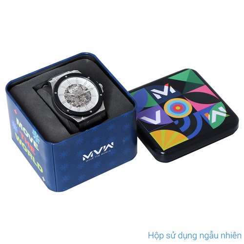 Đồng hồ MVW Galaxy 43 mm Nam MLA088-01 Màu Đen