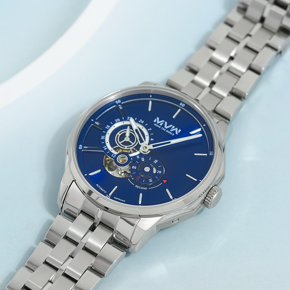 Đồng hồ MVW Star 43 mm Nam MSA090-01-S1