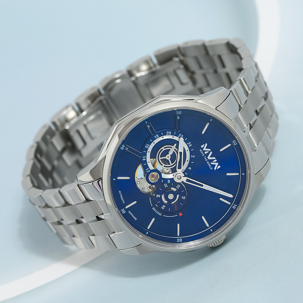 Đồng hồ MVW Star 43 mm Nam MSA090-01-S1