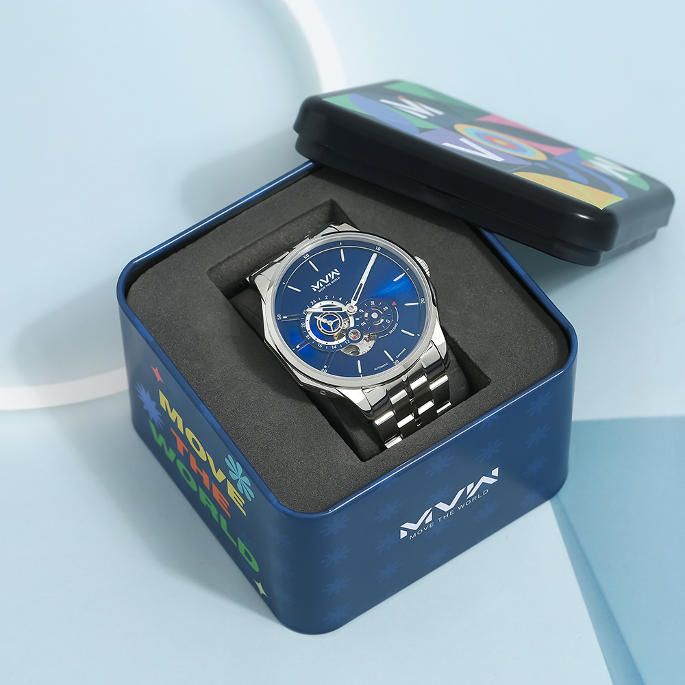 Đồng hồ MVW Star 43 mm Nam MSA090-01-S1