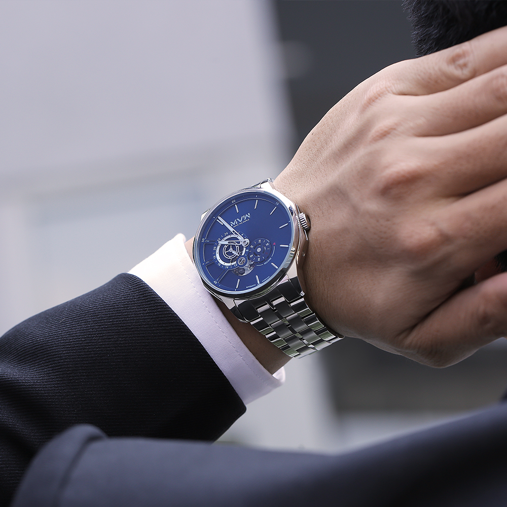 Đồng hồ MVW Star 43 mm Nam MSA090-01-S1