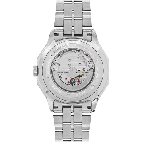 Đồng hồ MVW Star 43 mm Nam MSA090-02-S1 Màu Bạc