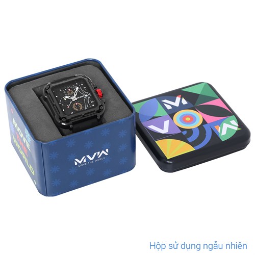 Đồng hồ MVW Sport 44 mm Nam MSC003-01 Màu Đen