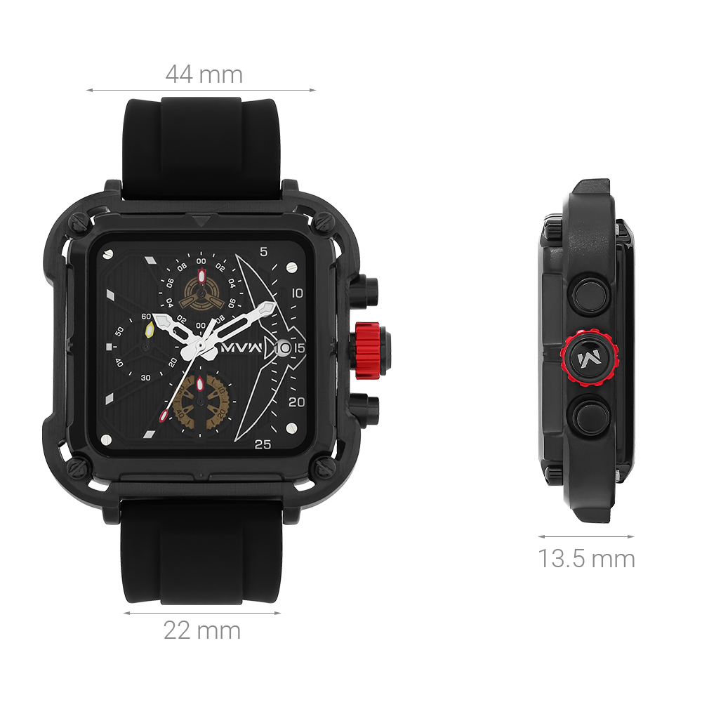 Đồng hồ MVW Sport 44 mm Nam MSC003-01 - 6