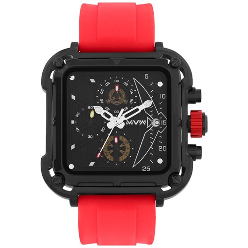 Đồng hồ MVW Sport 44 mm Nam MSC003-02 Màu Đỏ