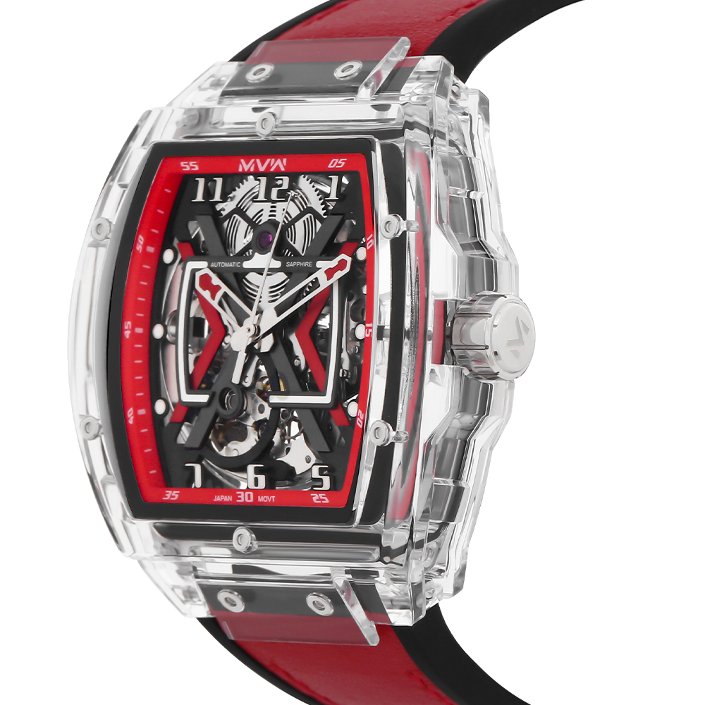 Đồng hồ MVW Galaxy 44 mm Nam MSCA004-01 Màu Đỏ