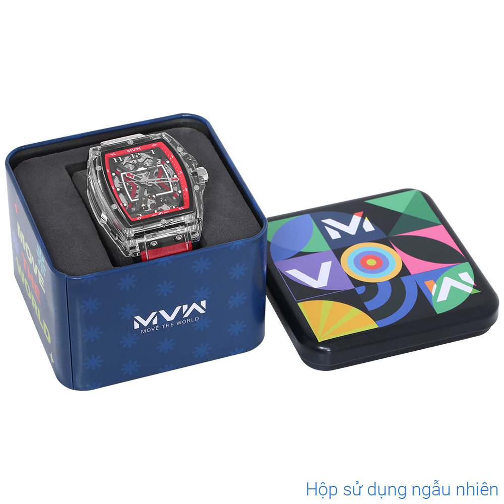 Đồng hồ MVW Galaxy 44 mm Nam MSCA004-01 Màu Đỏ