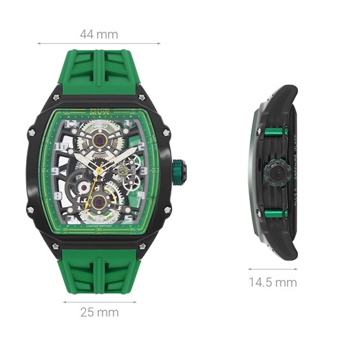 Đồng hồ MVW Galaxy 44 mm Nam MSCA002-02-S3 Màu Xanh