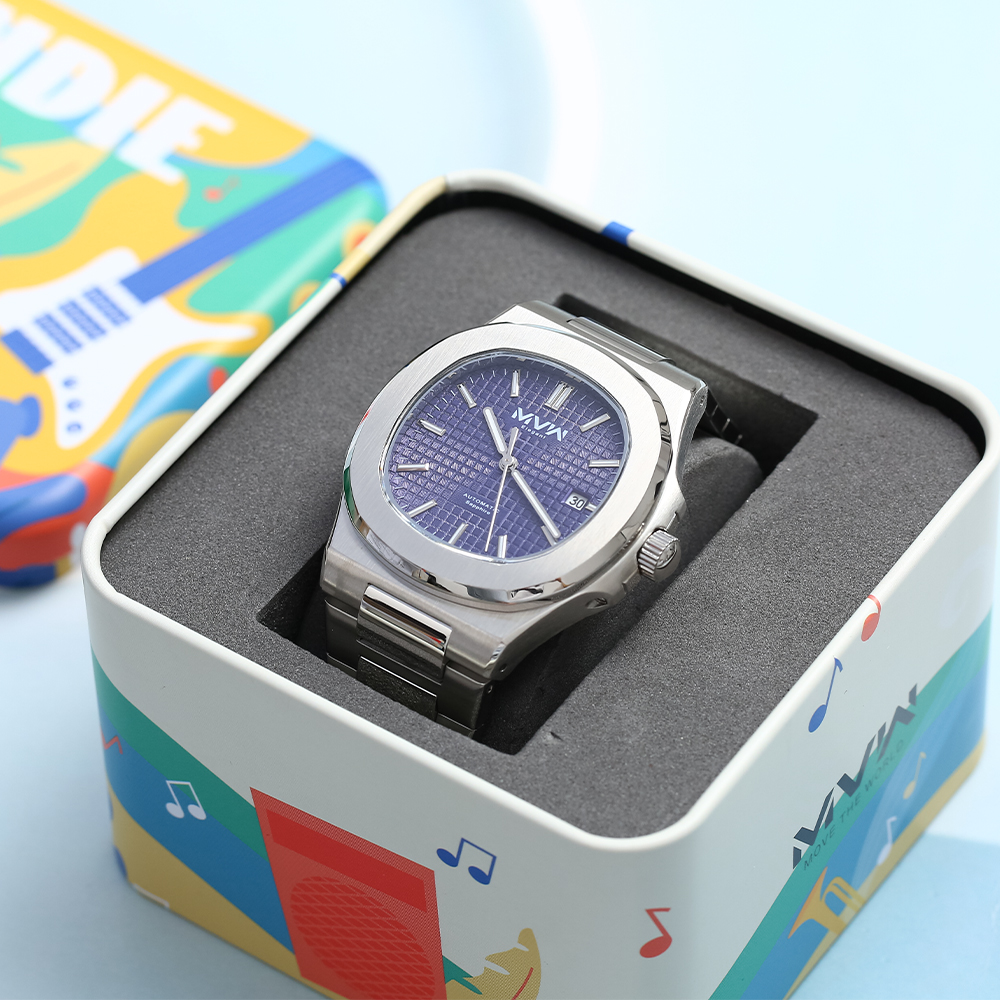 Đồng hồ MVW Elegant 43 mm Nam MSA097-01-ELE