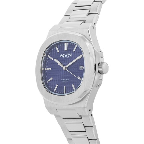 Đồng hồ MVW Elegant 43 mm Nam MSA097-01-ELE Màu Bạc