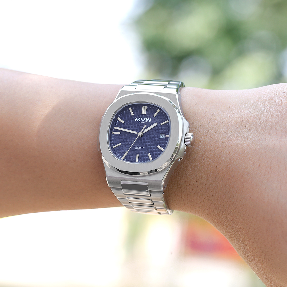 Đồng hồ MVW Elegant 43 mm Nam MSA097-01-ELE