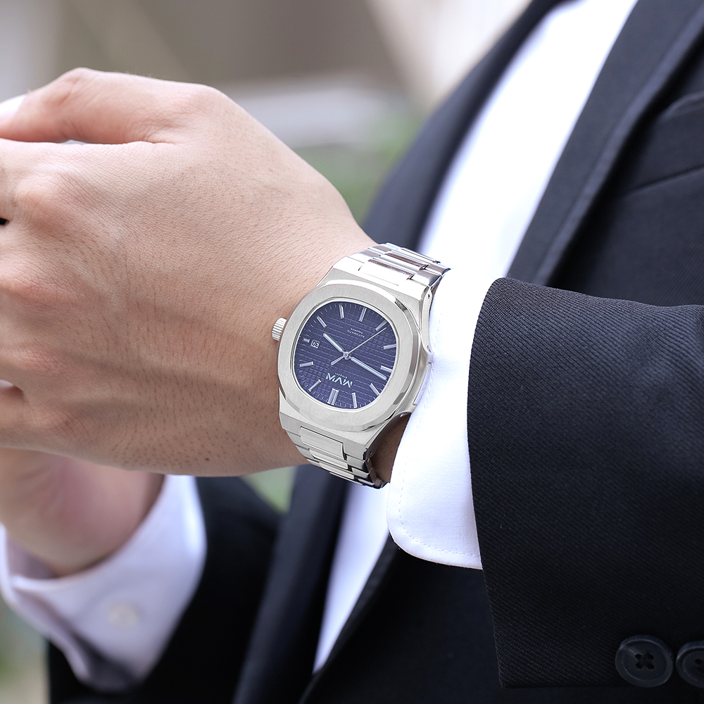 Đồng hồ MVW Elegant 43 mm Nam MSA097-01-ELE